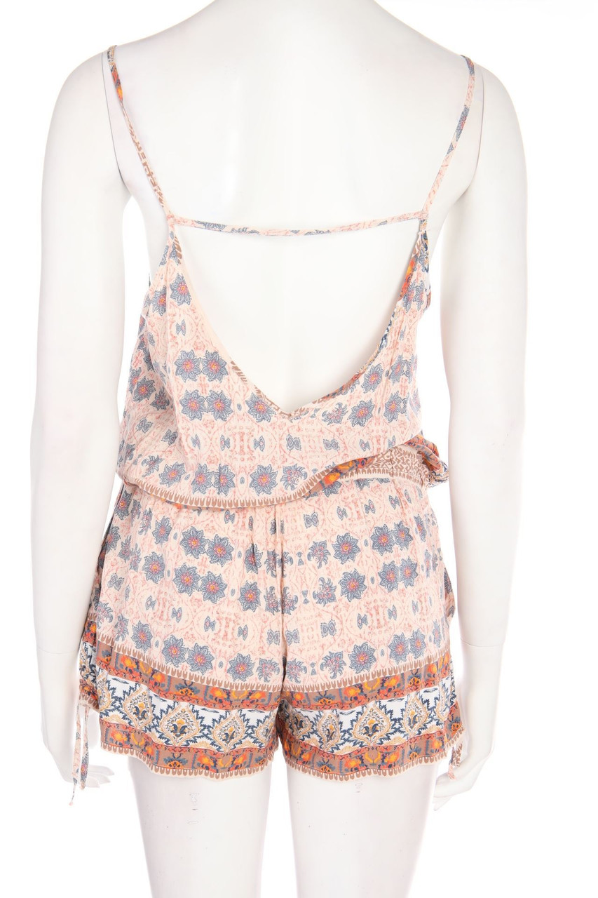 PULL&BEAR - Boho-dress with floral print - M