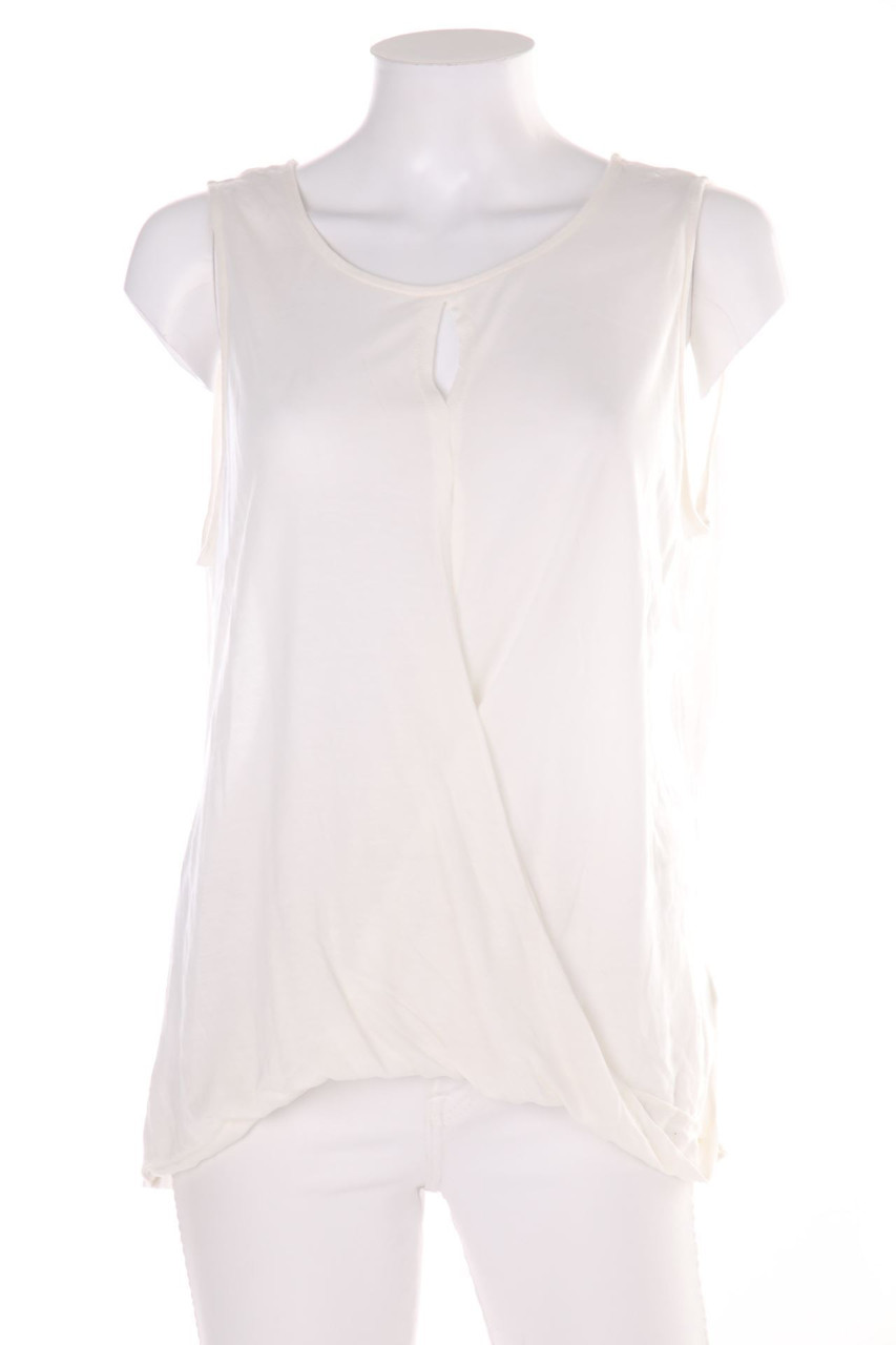 H&M CONSCIOUS - Top in Wickel-Optik - L