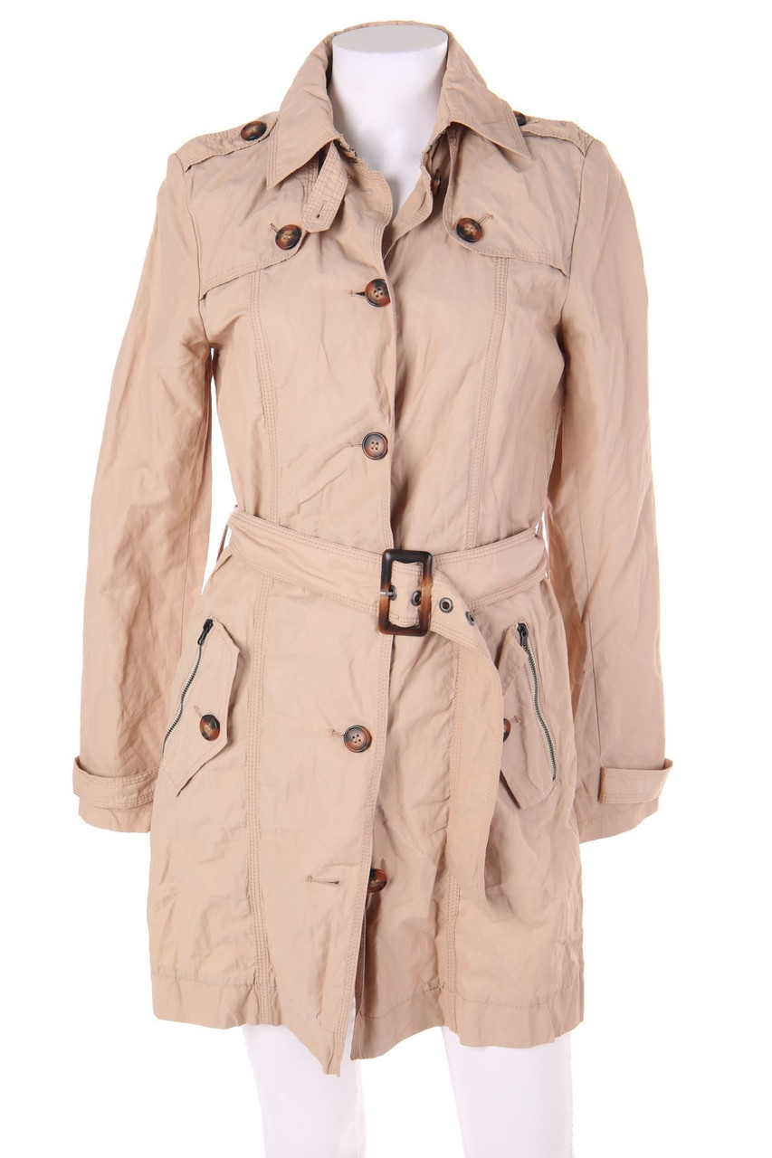 TOM TAILOR - Trenchcoat mit Gürtel - S