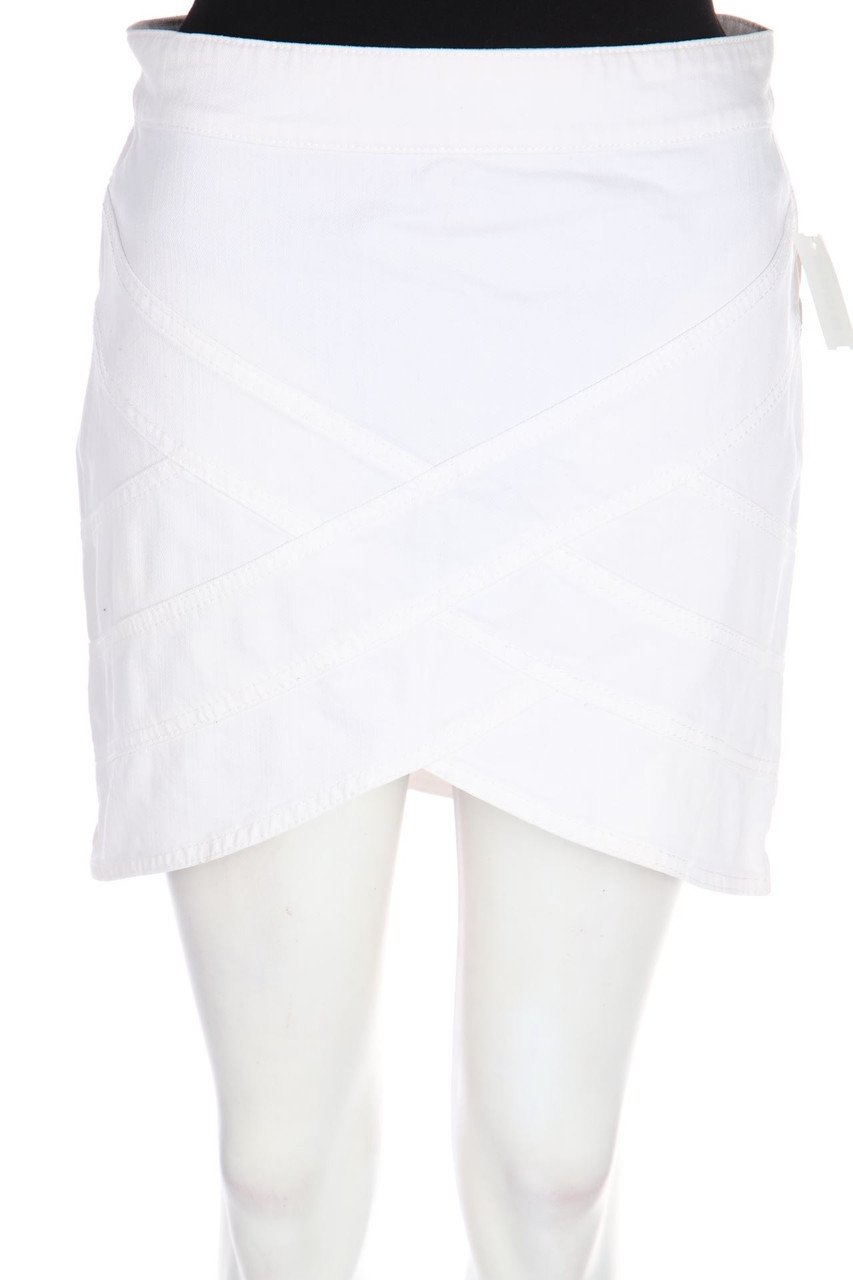 BCBG MAXAZRIA - Jeansrock mit Steppung - D 36