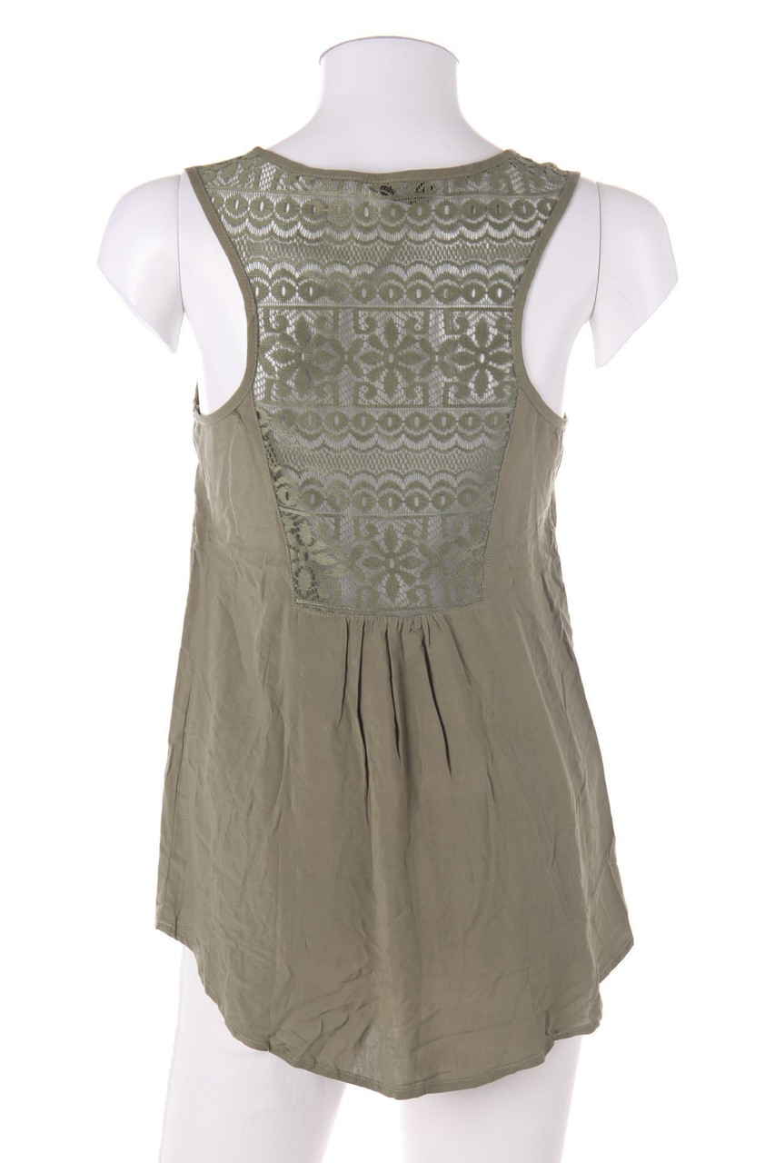 COLLOSEUM - Top with Lace Insert - XS