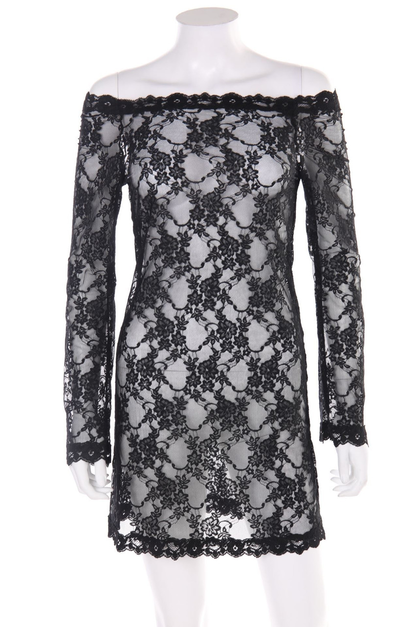 LASCANA - Carmen-Beach Dress, Lace - D 36