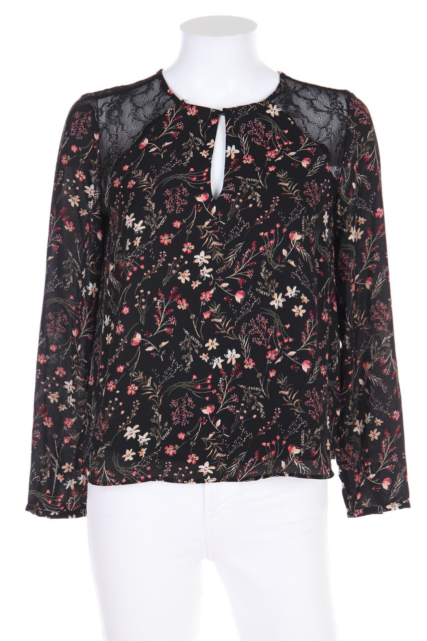 Bershka - Blouse with floral print - M