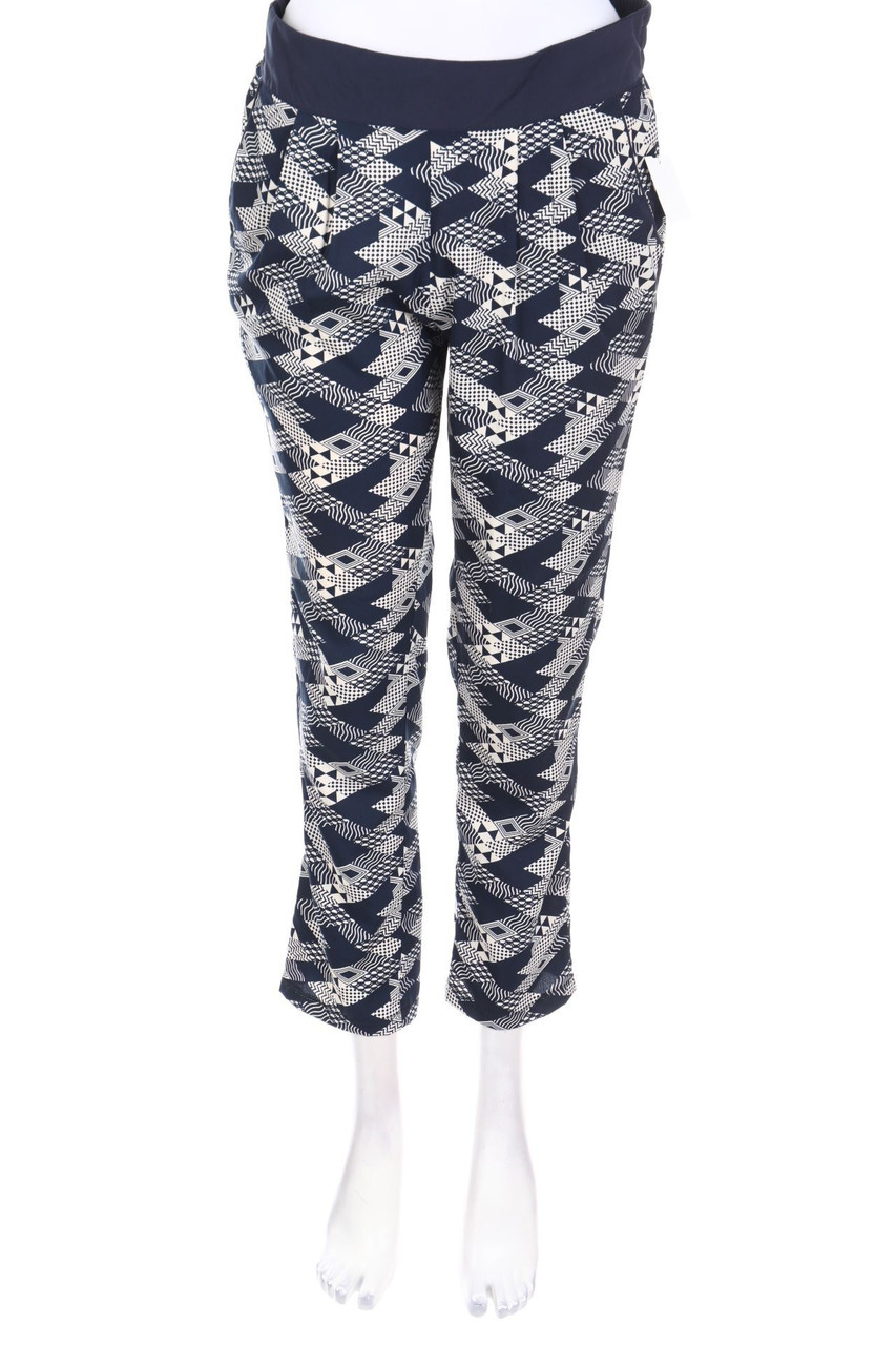 Ohne Label - Jogger-Hose mit Geo-Print - M