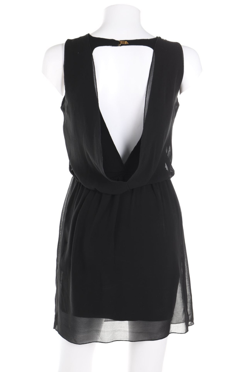 ZARA WOMAN - Chiffon-Kleid im Layer Look mit Gummizug - S