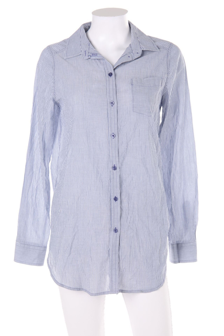 H&M - Bluse aus Baumwolle mit Streifen - D 32