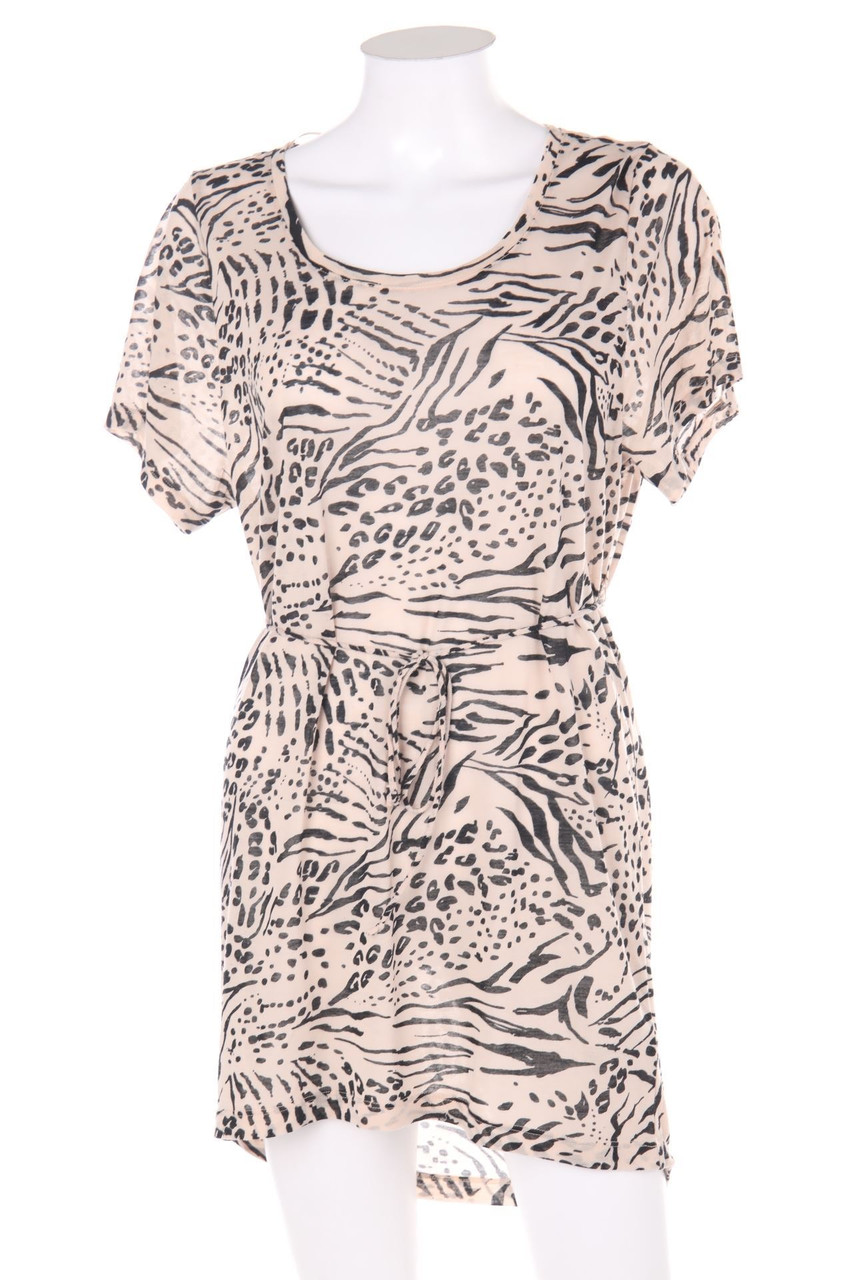 H&M - Kleid mit Animal-Print - XS