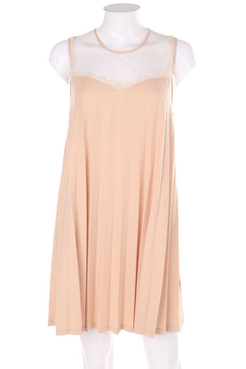 Grace & Mila PARIS - Dress with Lace, Pleated - S
