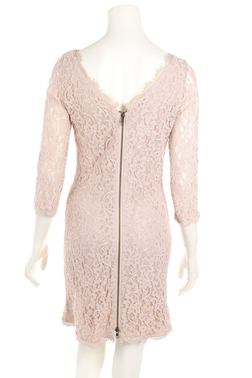 DIANE von FÜRSTENBERG - Party Dress, Lace with Zipper Closure - D 38