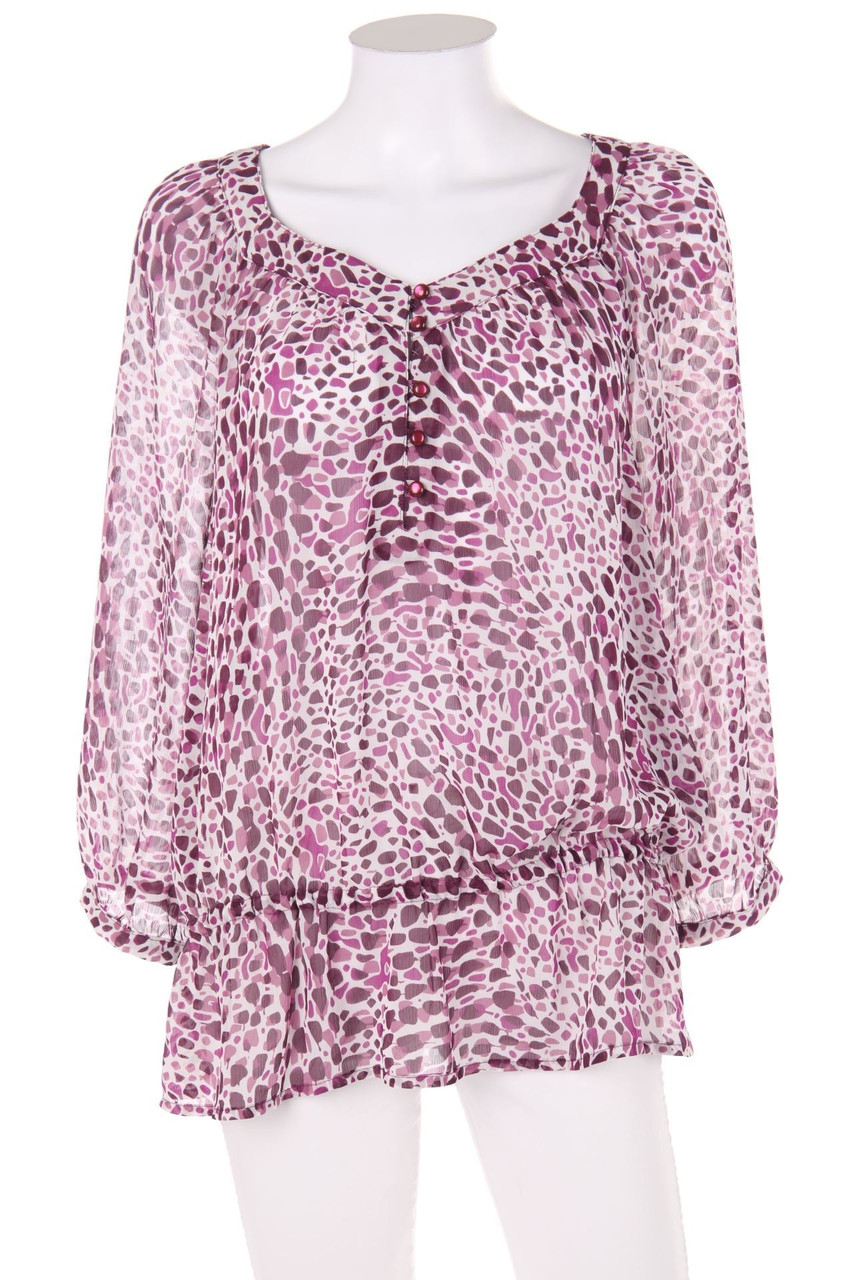 H&M - Tunika-Bluse mit Print - L