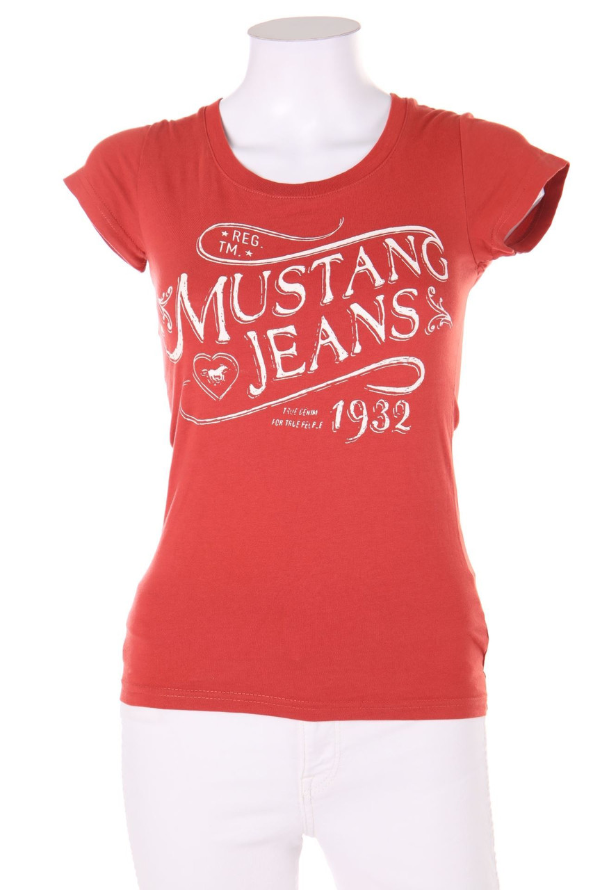 MUSTANG - Shirt mit Logo-Print - XS