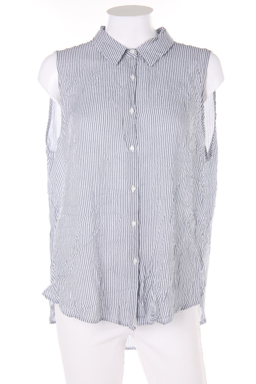 Chicorée - Blouse Top with Stripes - XL