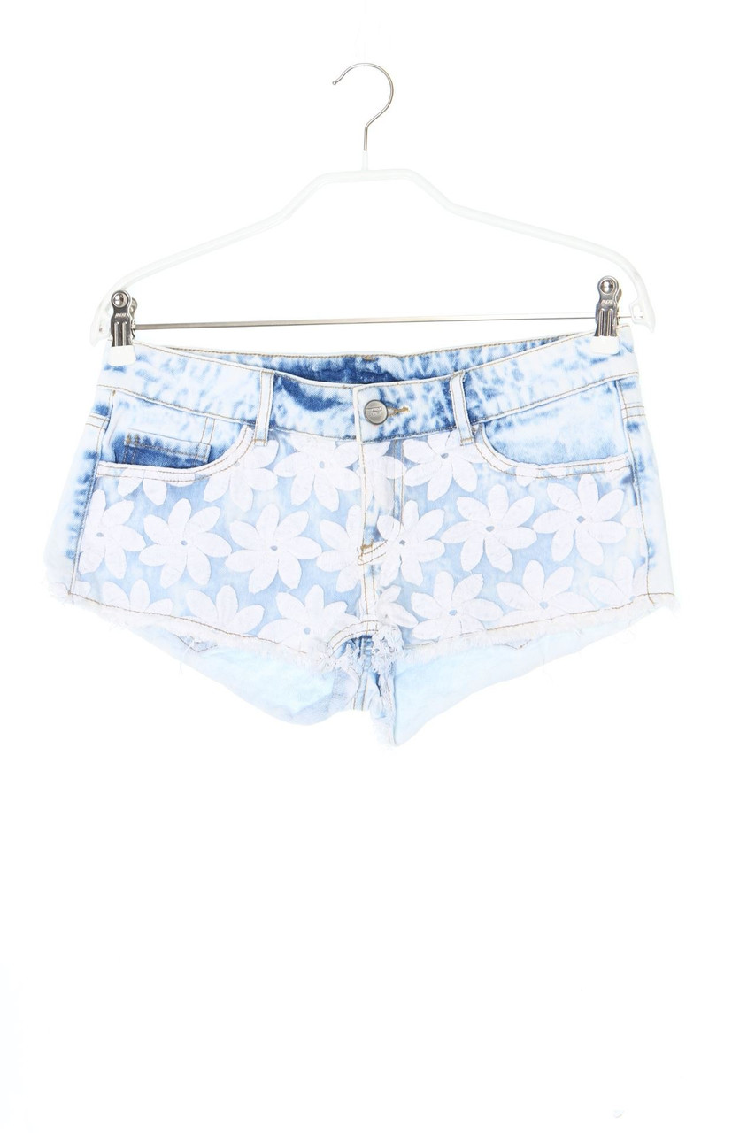 TALLY WEiJL - Jeans Shorts with Embroideries - D 36