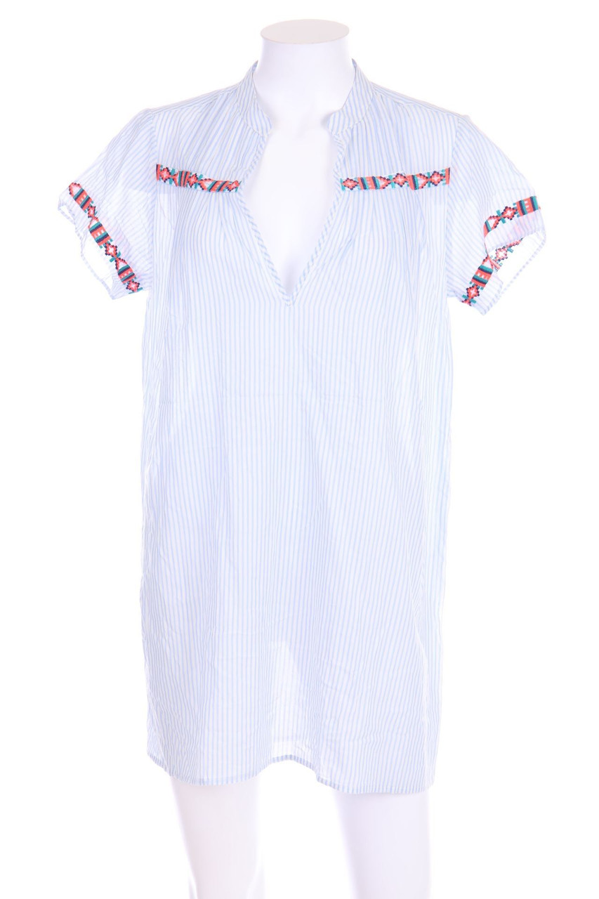J.CREW - Shortsleeve-Mini-Dress with Stripes - S