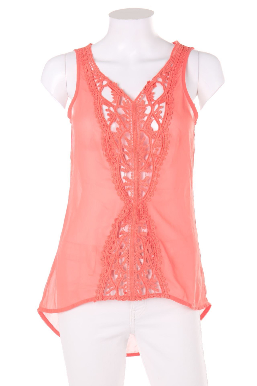 ONLY - Blusentop mit Spitze - D 34