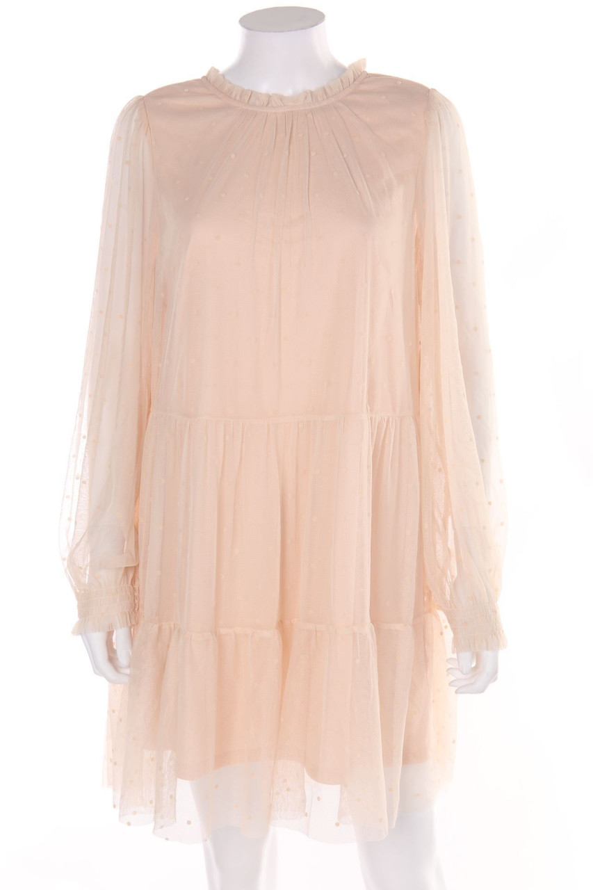 H&M - Tüll-Kleid mit Polka Dots - S