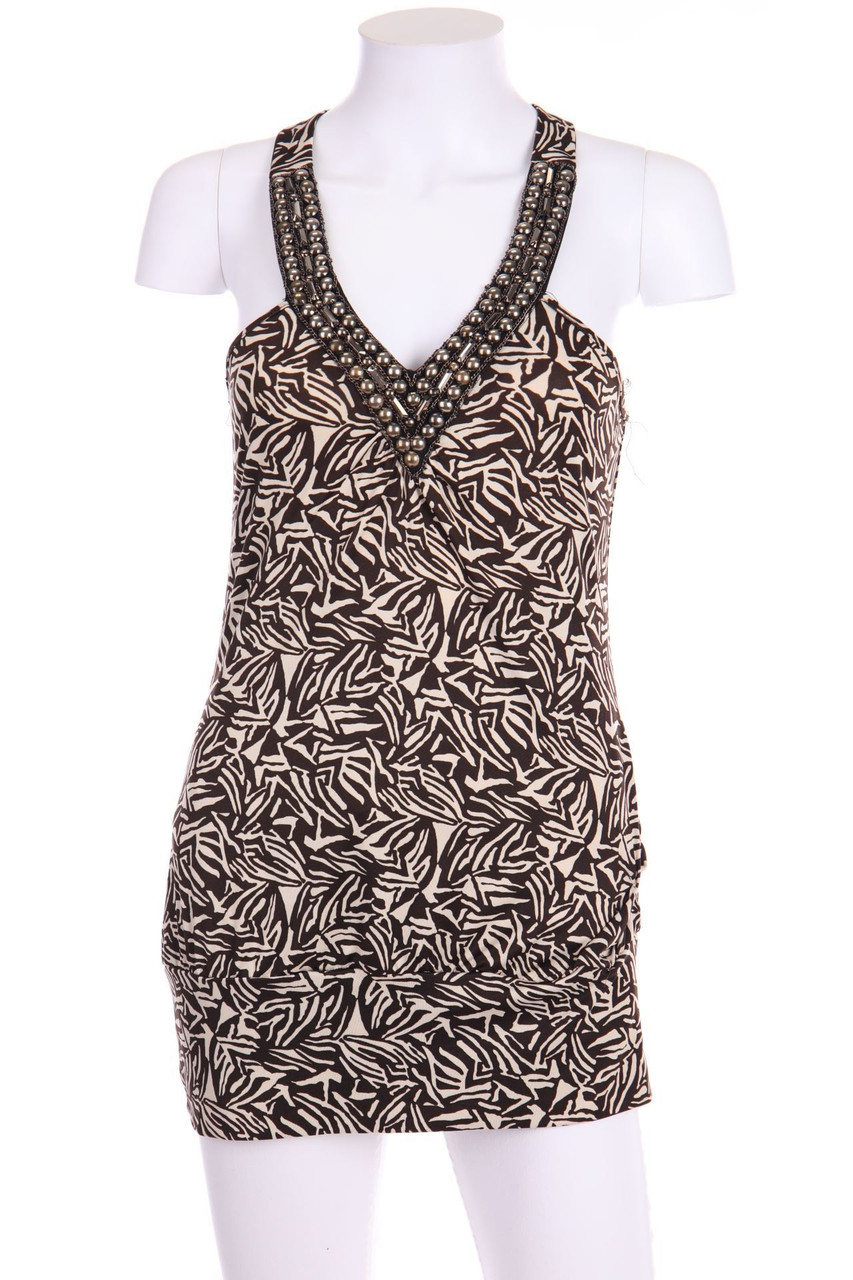 TALLY WEiJL - Top, Safari Style with Applications - S