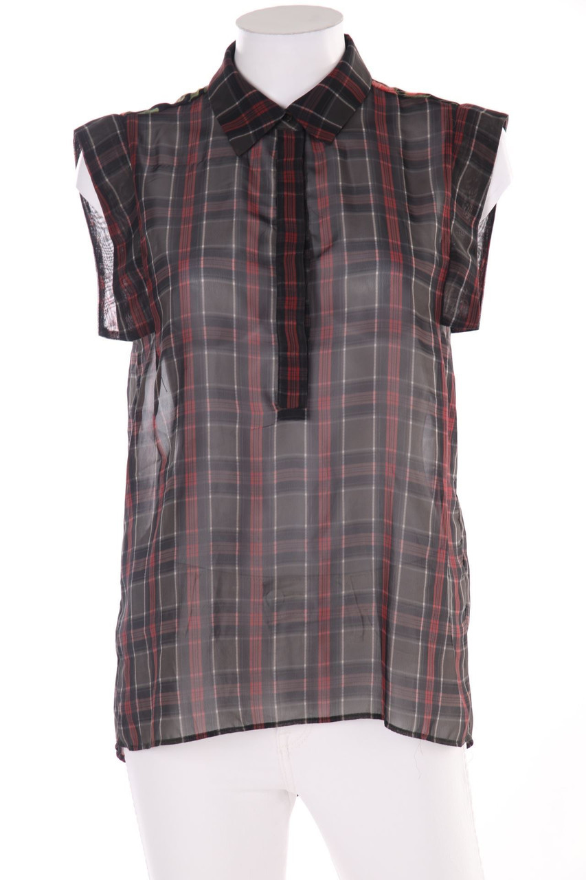 MANGO COLLECTION - Tunika-Bluse mit Print - S