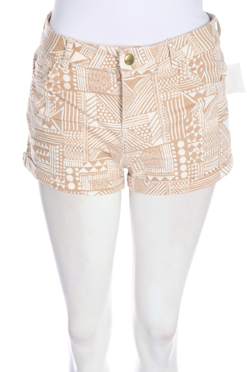 H&M - Jeans-Shorts mit Print - D 36