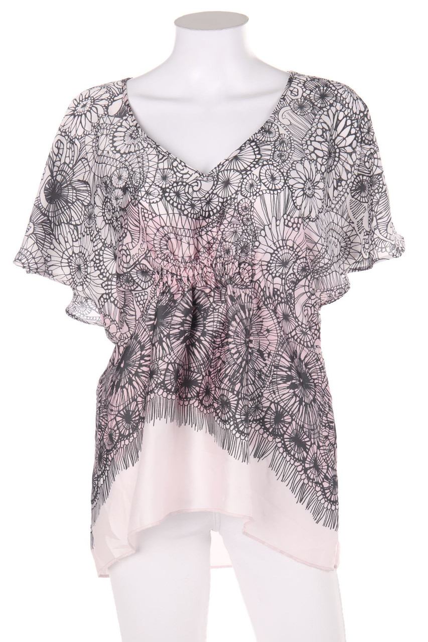 MISS SIXTY - Tunika-Bluse mit Raffungen - S
