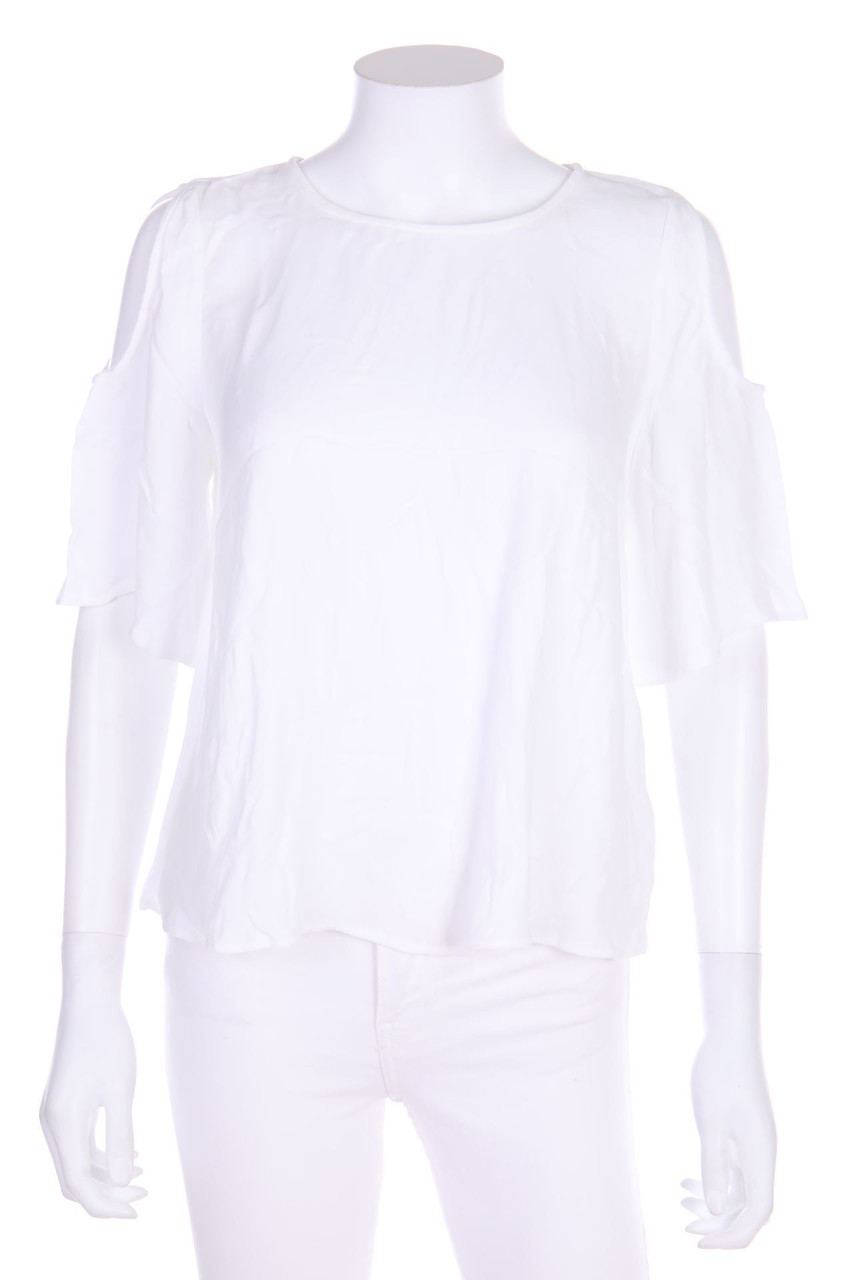 HALLHUBER - Blouse, Viscose with Cut-Out - D 36