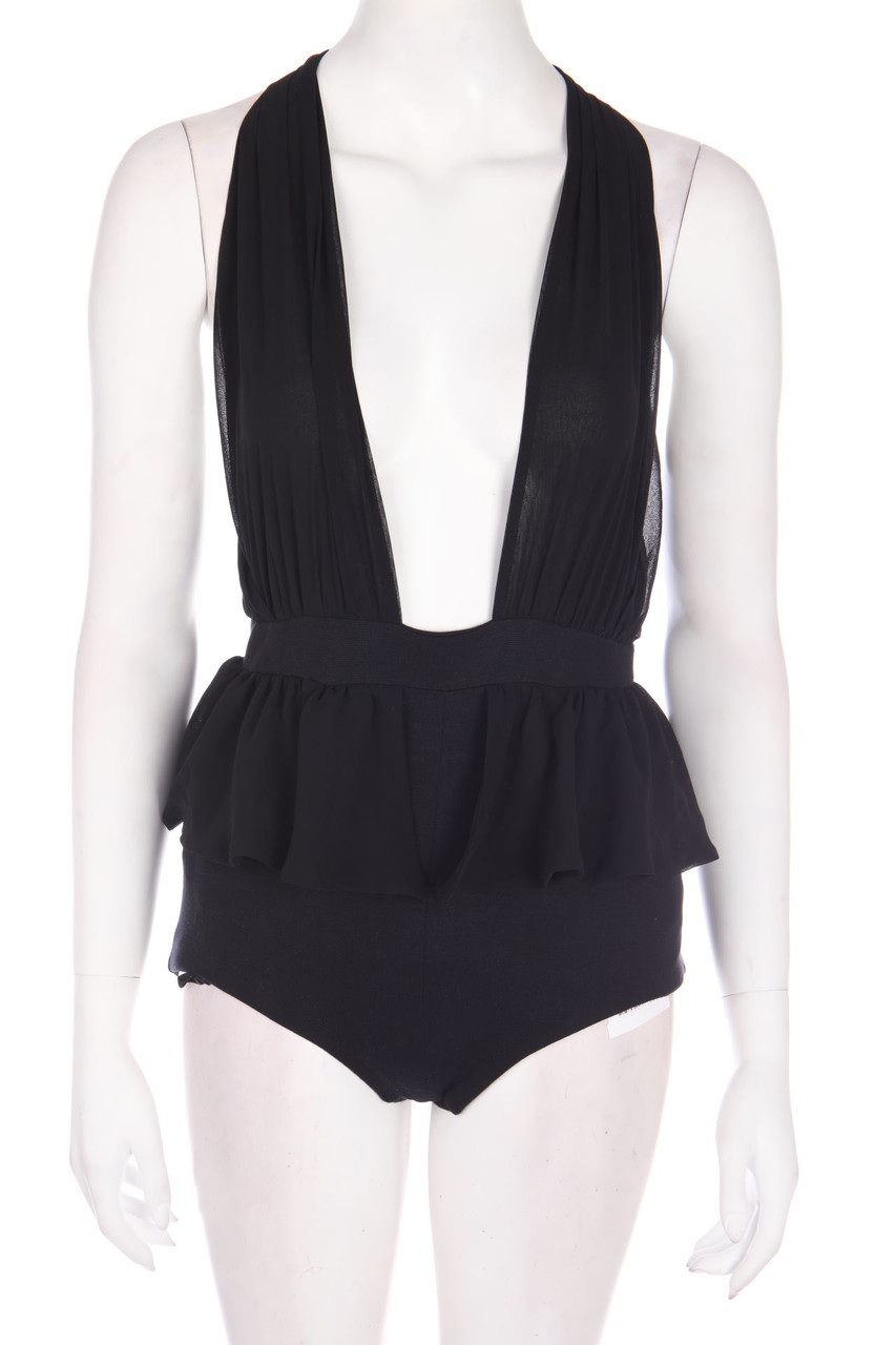 asos petite - Playsuit im Layer Look mit Volants - D 32