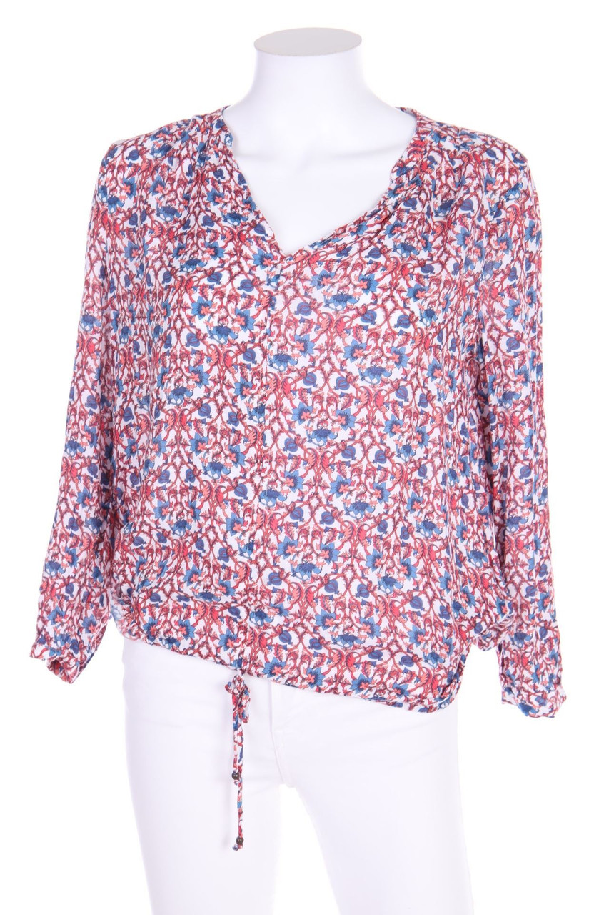 ESPRIT - Tunika-Bluse mit floralem Muster - D 34