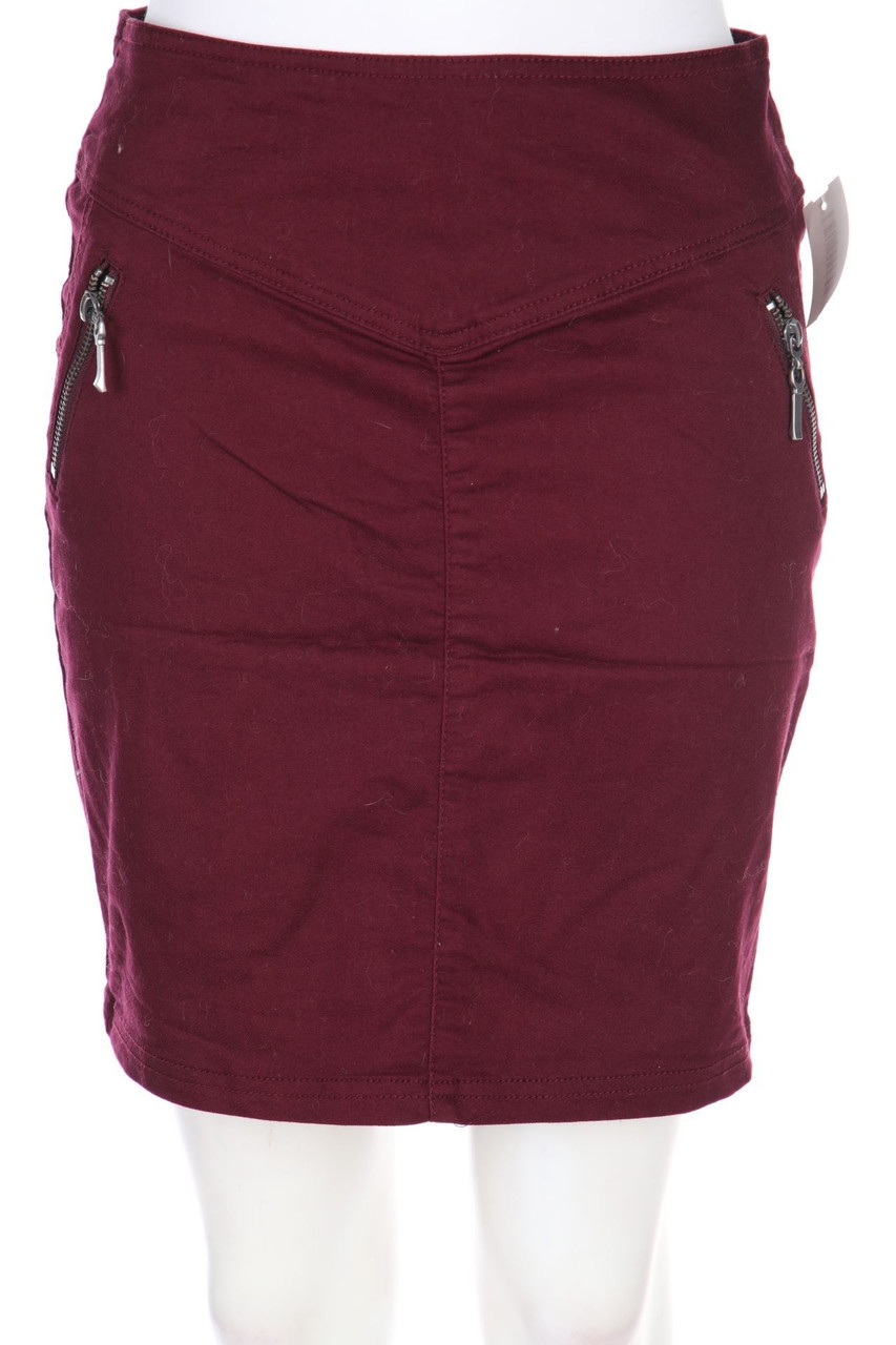 VERO MODA - Minirock mit Reißverschluss - M