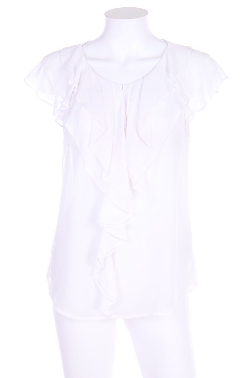 H&M - Tunika-Bluse mit Volants - D 40