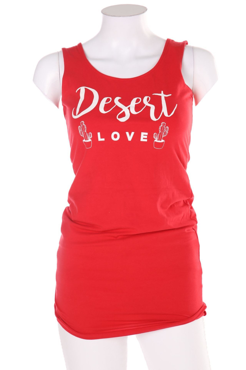 TALLY WEiJL - Mini-Dress, Jersey with Statement Print - S