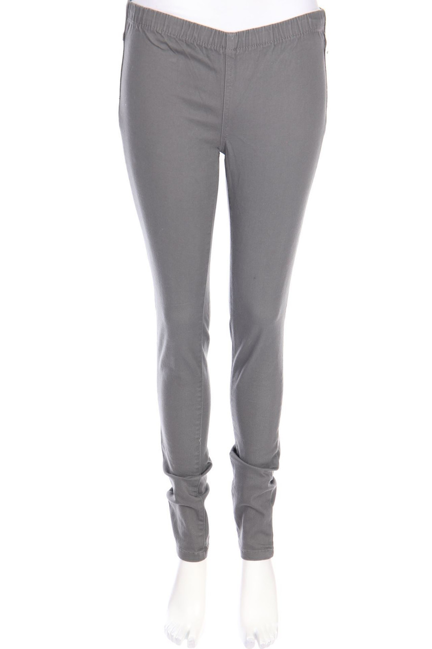 pieces - Skinny Jeggings aus Baumwoll-Mix - M