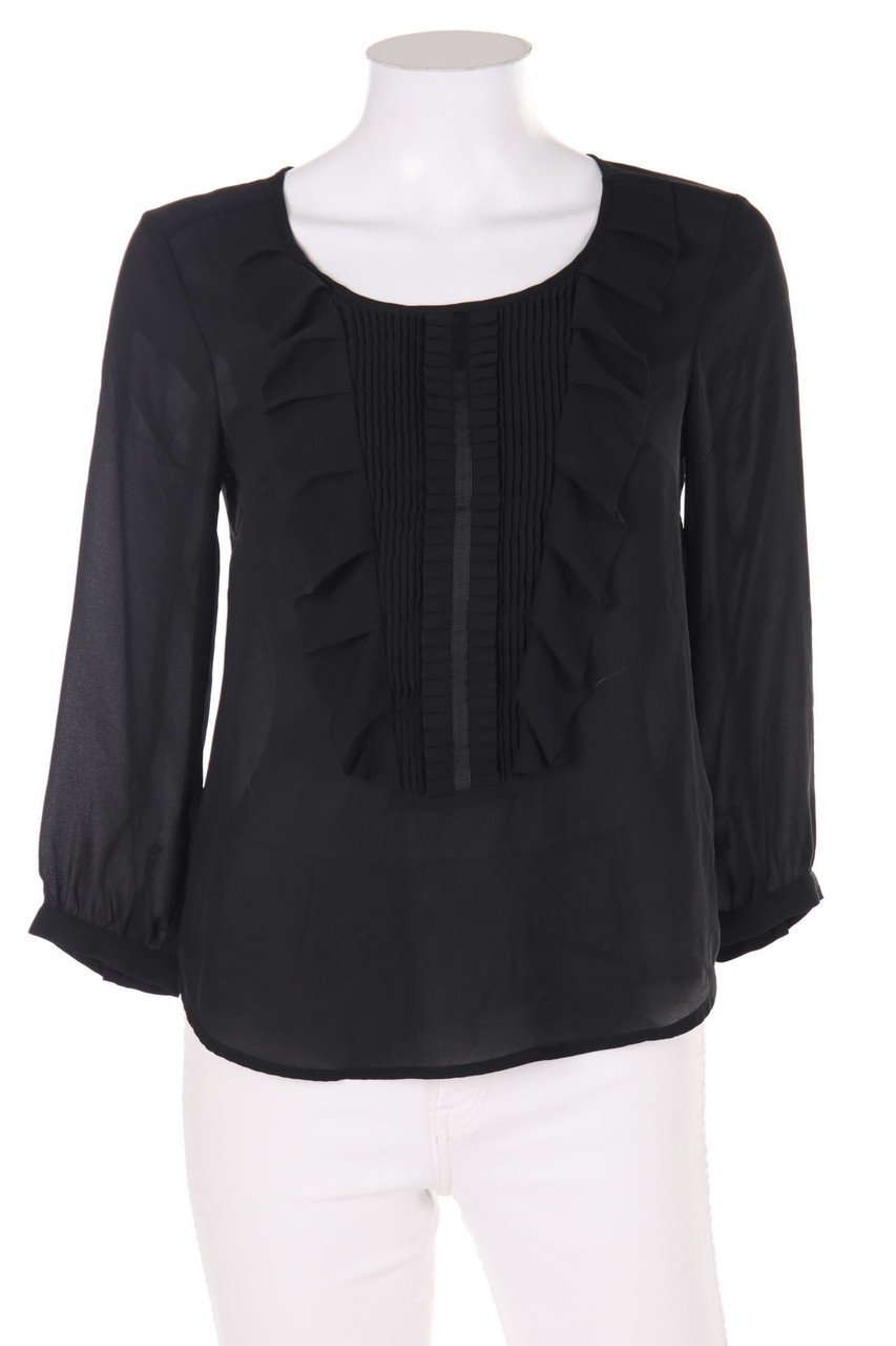 H&M - Volant-Bluse mit Biesen - D 34