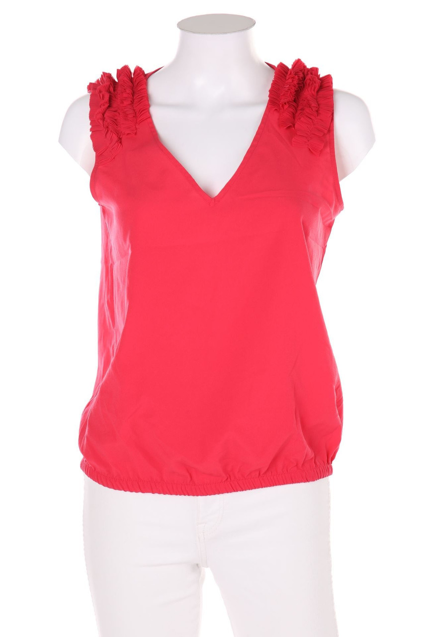 ZARA - Blusentop mit Drapierung - S