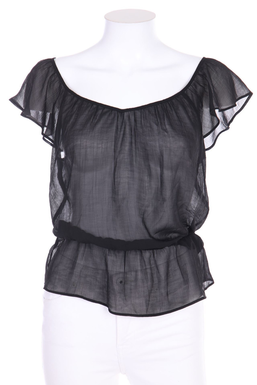 H&M DIVIDED - Kurzarm-Bluse - D 34