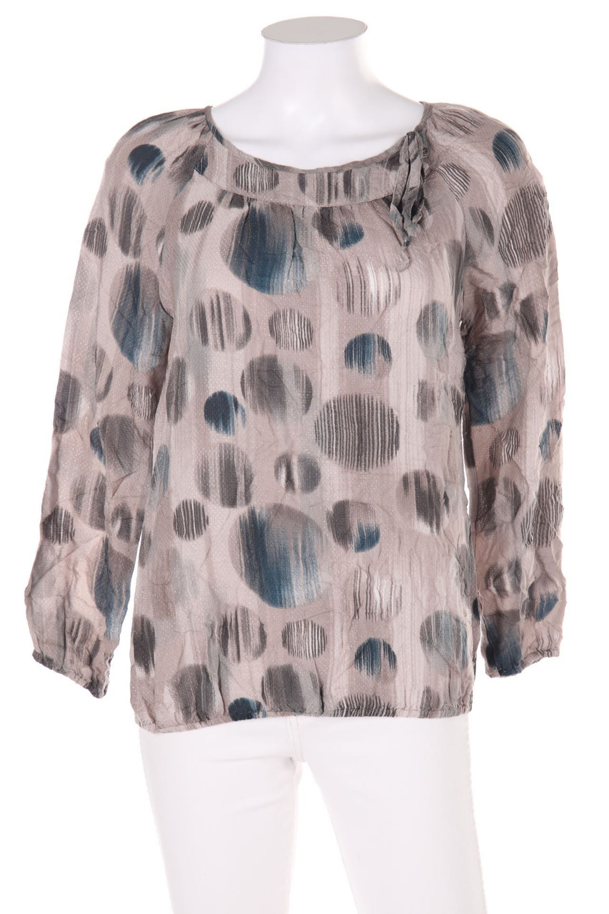 zero - Bluse mit Punkten - D 36