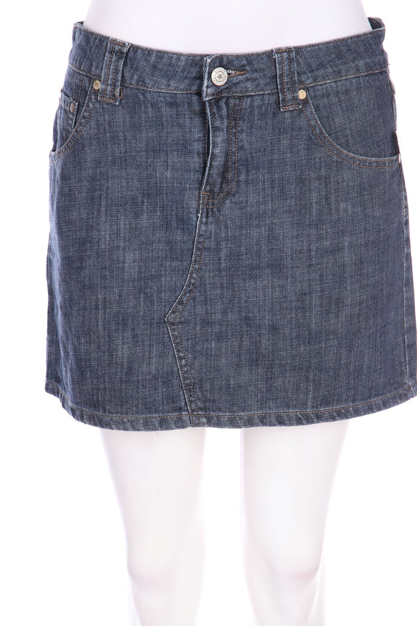 Street One - Mini-Jeansrock aus Baumwolle - D 36