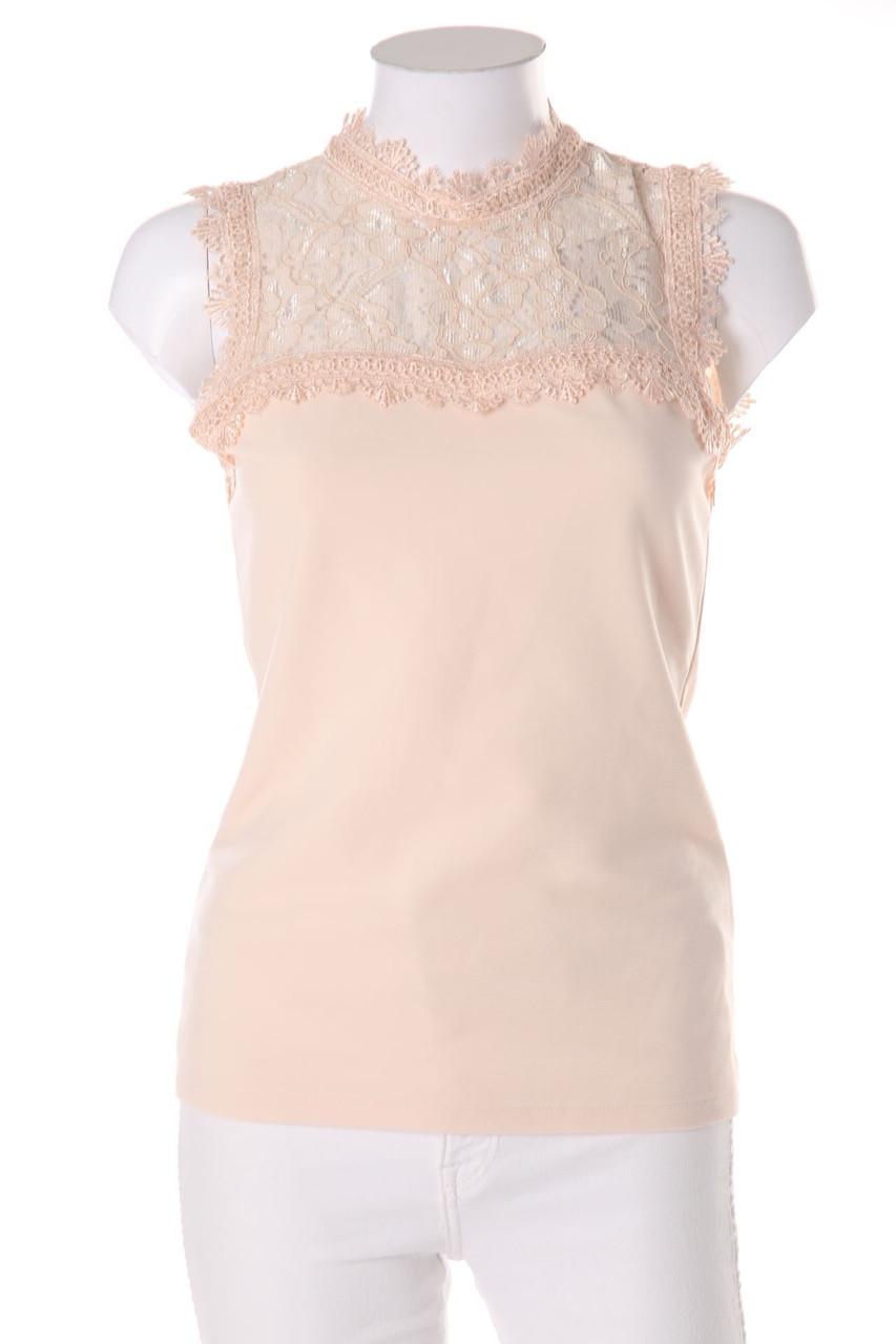 H&M - Blusentop mit Spitze - S