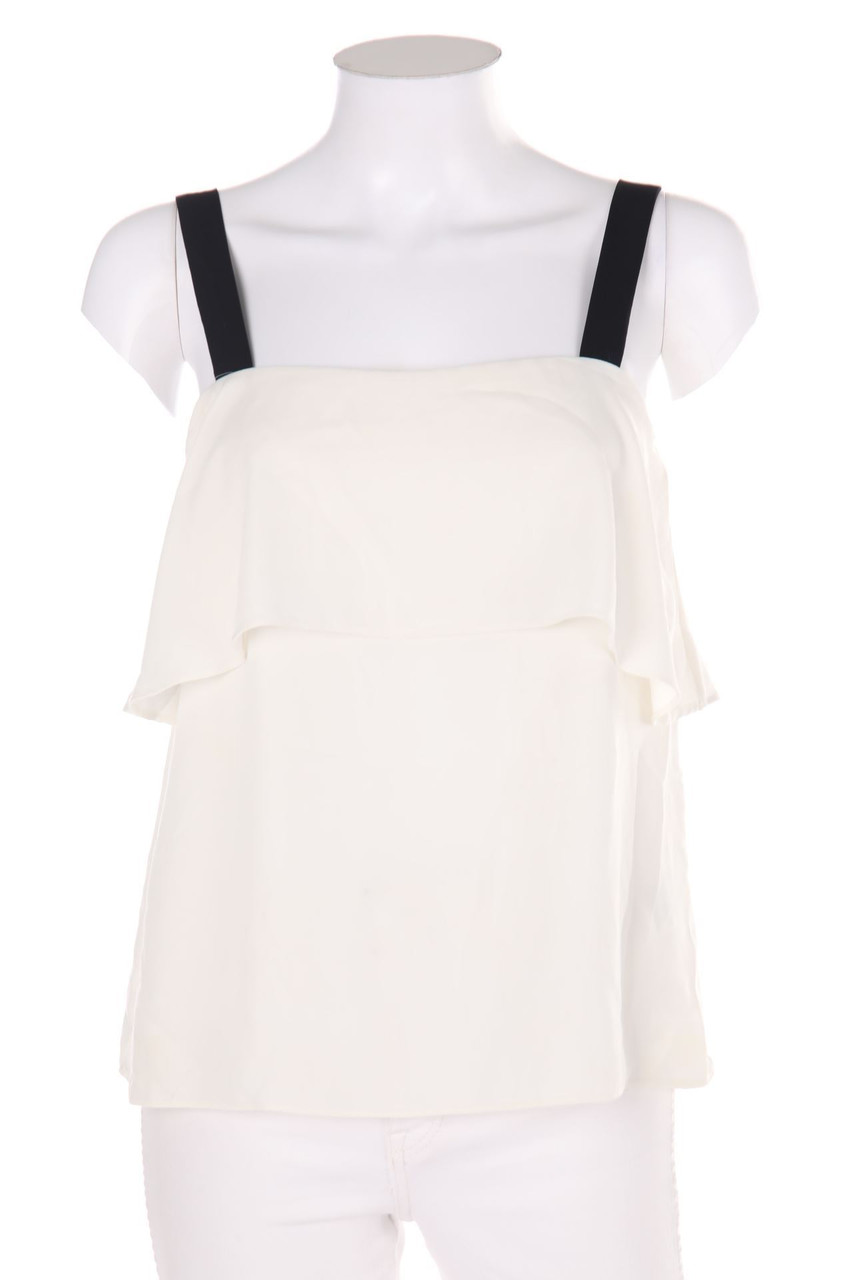 H&M - Top im Layer Look mit Volants - D 36