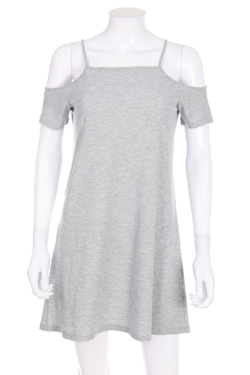 H&M DIVIDED - Cold-Shoulder-Mini-Kleid - D 40