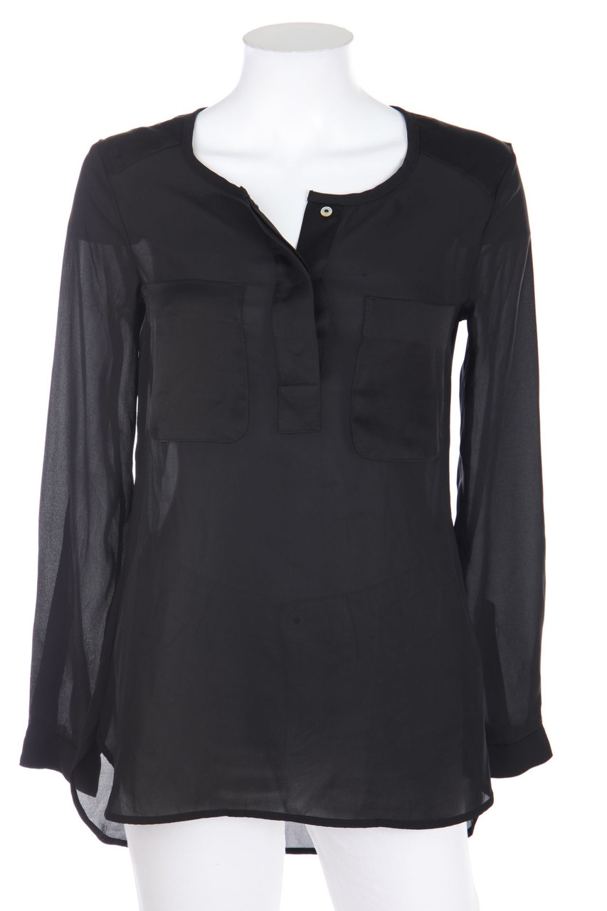 H&M - Clean Chic-Bluse mit aufgesetzten Taschen - D 34