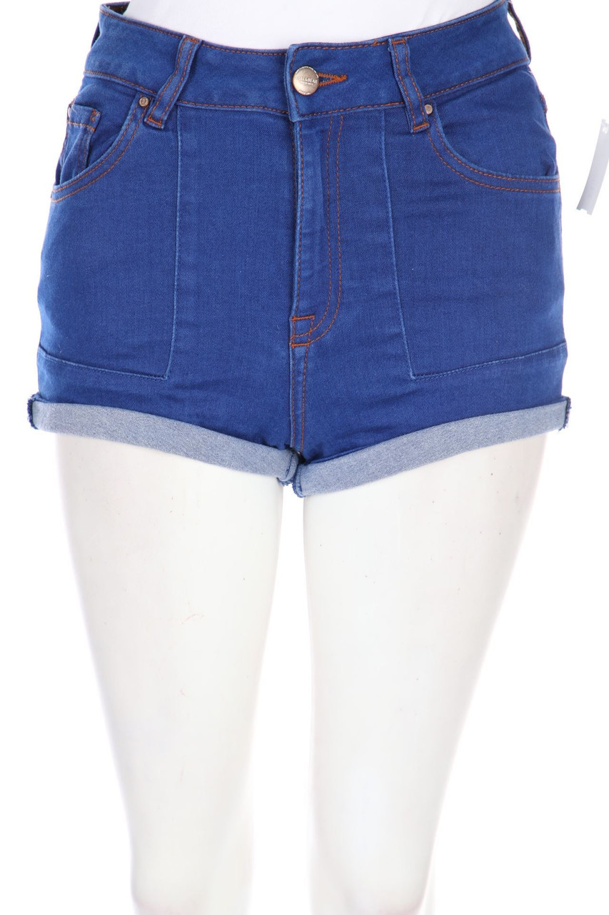 PULL&BEAR - Jeans-Shorts mit Stretch - D 36