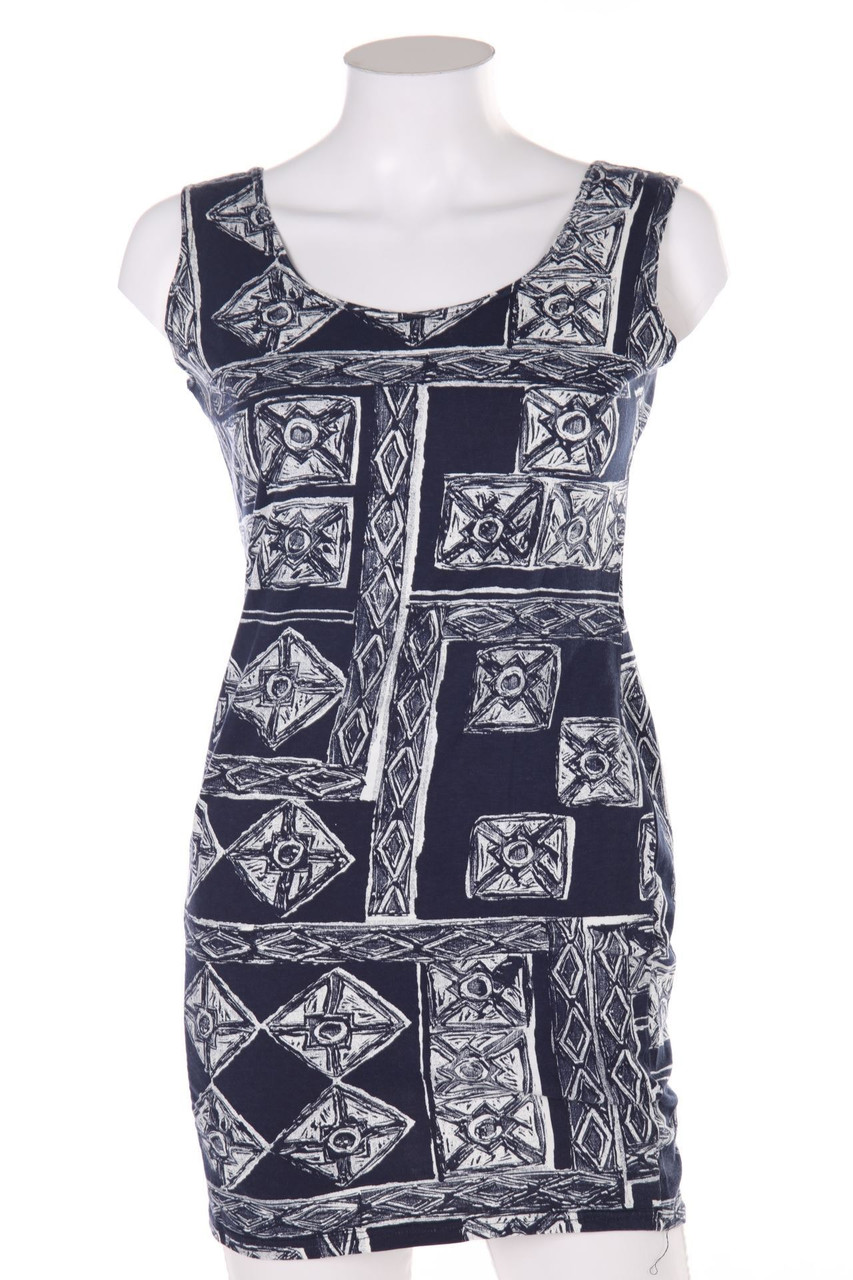 No Label - dress, Jersey with Print - S