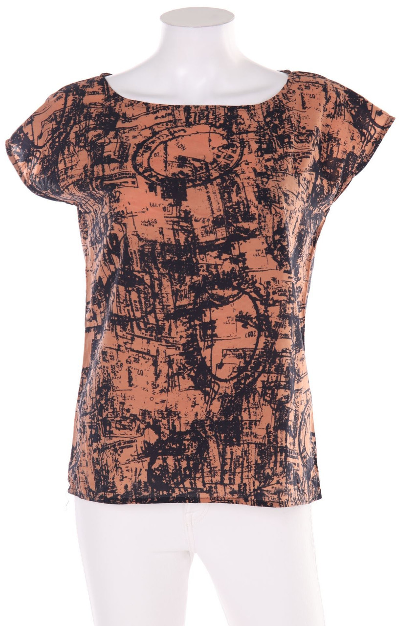 WEMOTO - Blouse Top with Overcut Shoulder - S