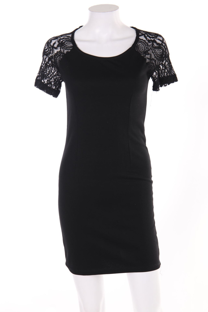 ONLY - Kleid aus Jersey mit Spitze - S