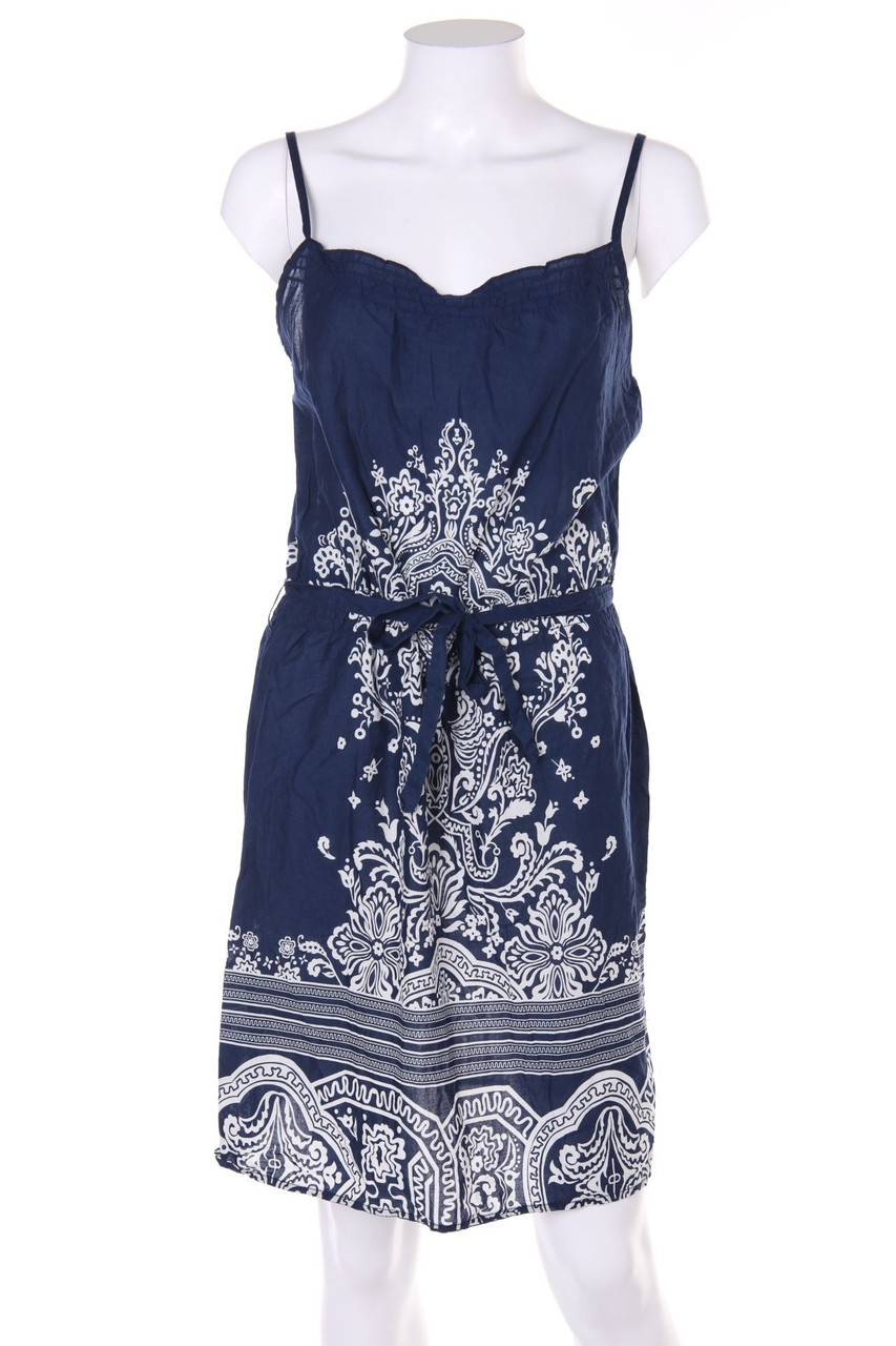 H&M - Kleid mit Print mit Trägern - D 36