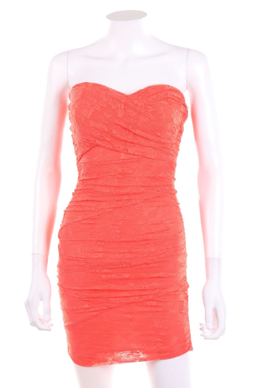 TALLY WEiJL - Lace-Party Dress with Ruffles - D 34