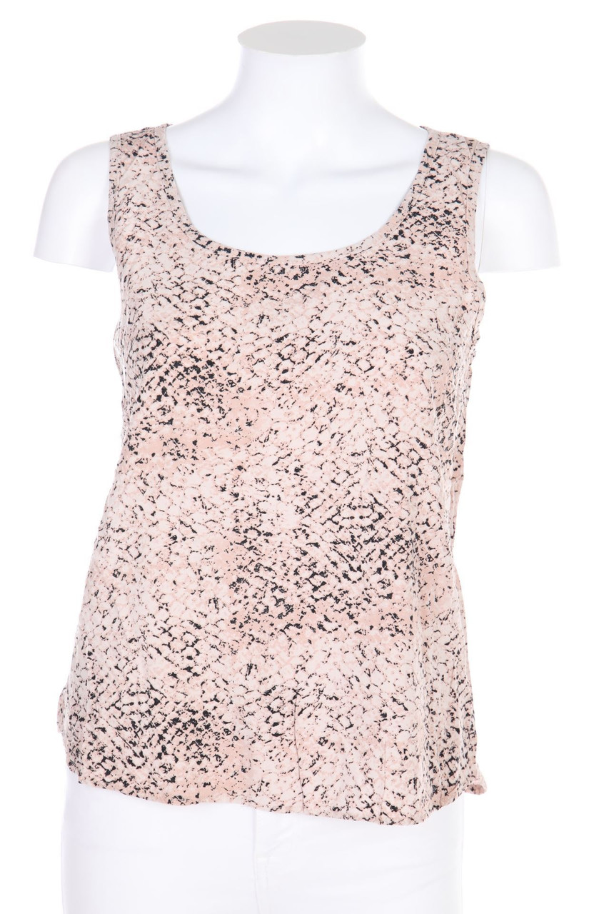 No Label - Blouse Top with Print - S