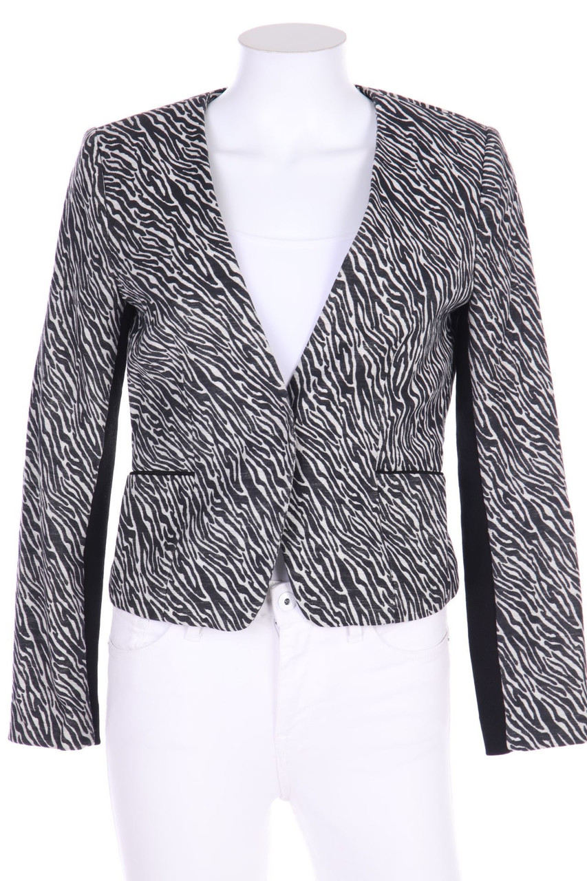 H&M - Blazer mit Animal-Print - D 34