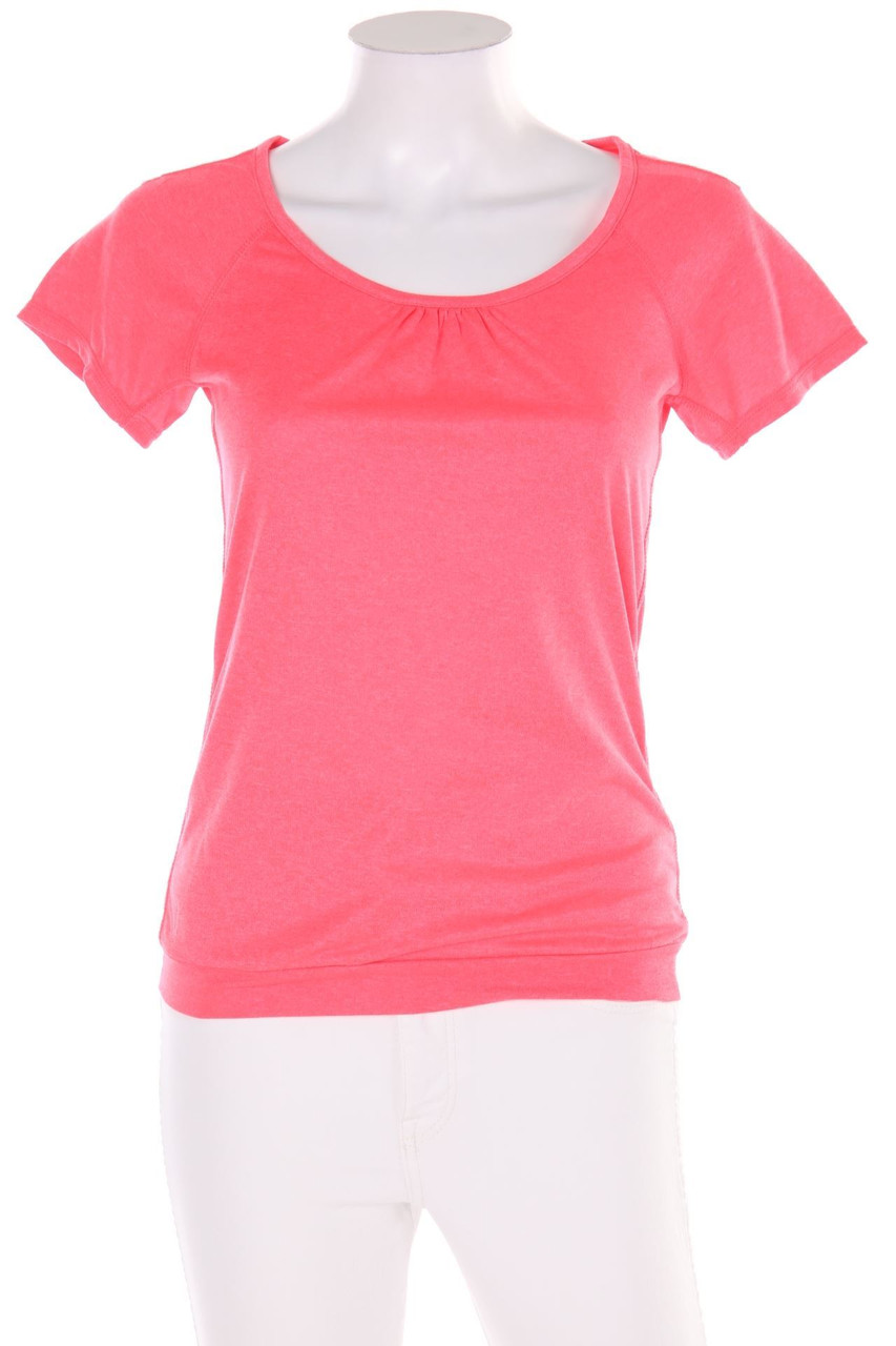 H&M Sport - Sport T-Shirt mit Raffungen - XS