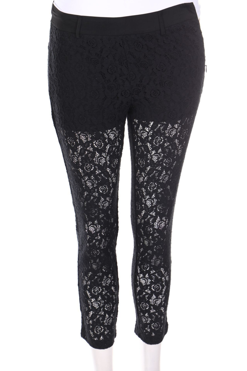 UNITED COLORS OF BENETTON - Cropped-Pants, Lace - D 32